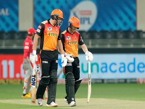 Sunrisers Hyderabad openers David Warner  and Jonny Bairstow  (Image: BCCI/IPL)
