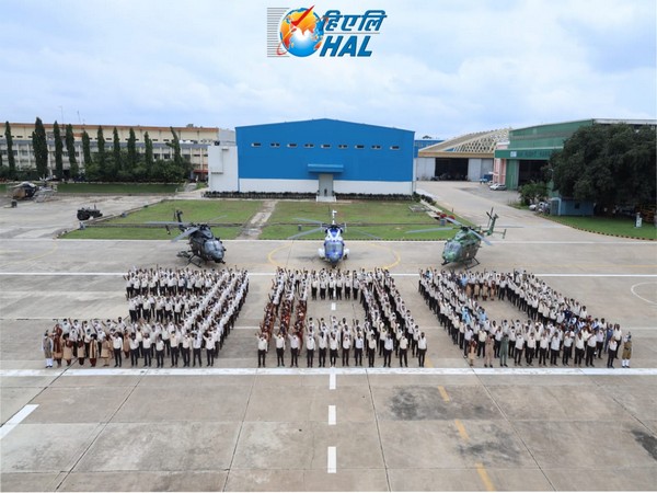 HAL celebrating 300th Advanced Light Helicopter roll out