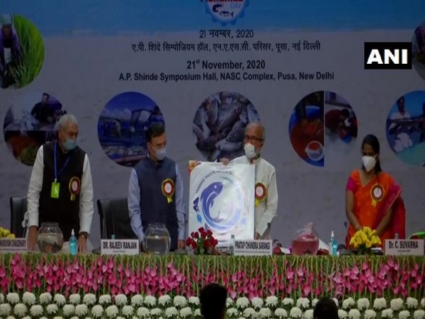 Minister of State for Fisheries, Animal Husbandry and Dairying, Pratap Chandra Sarangi, during the event on Saturday. (Photo/ANI)