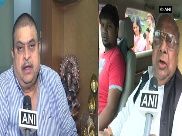 BJP leader Ramchander Rao (left) and Congress leader V Hanumantha Rao (right)