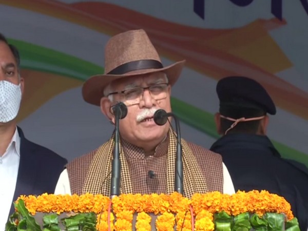 Haryana Chief Minister Manohar Lal Khattar hoisted the tricolour on Tuesday.