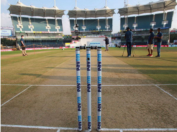 Chepauk pitch (Photo/ BCCI Twitter)