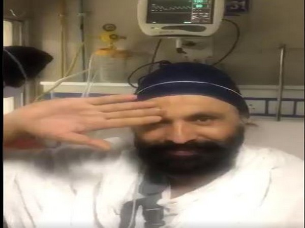 Sub-Inspector Harjeet Singh (Source: Amarinder Singh's Twitter)