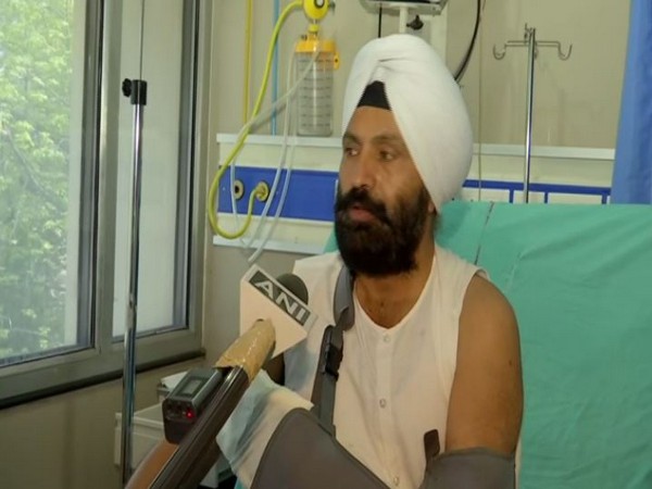 Sub Inspector Harjeet Singh discharged on Thursday after hand re