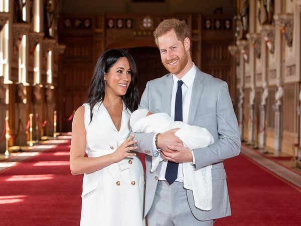 Meghan Markle and Prince Harry with their son Archie 