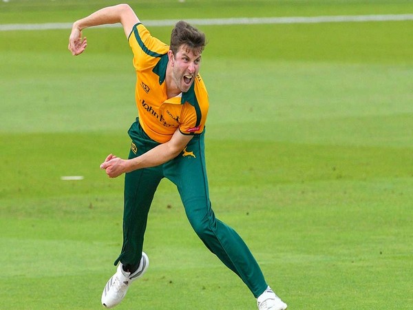 Nottinghamshire pacer Harry Gurney (Photo/ Nottinghamshire CCC Twitter)