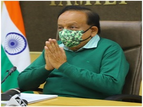 Union Minister Harsh Vardhan at the event on Tuesday. 