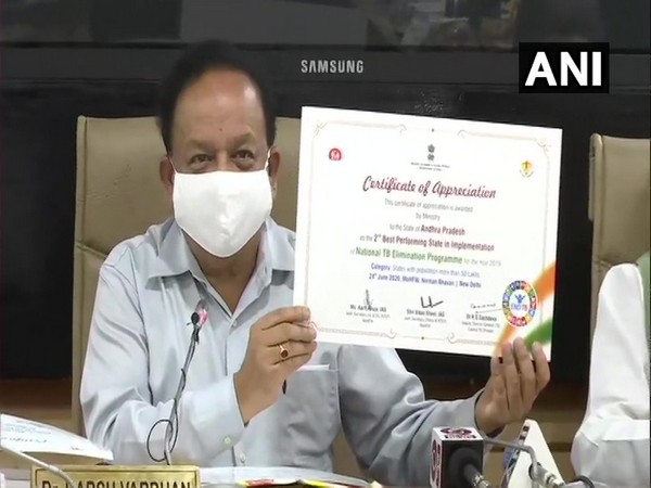 Dr Harsh Vardhan, Union Health Minister during the launch of report. (Photo/ANI)