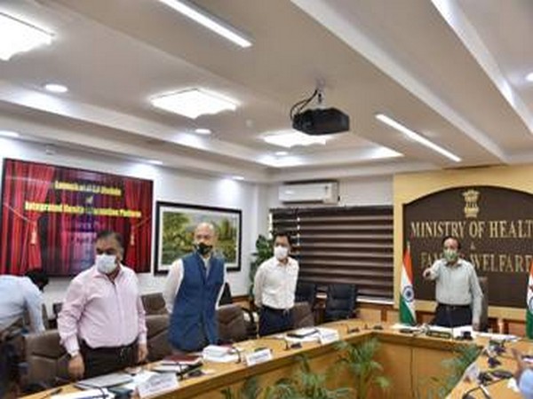 Union JHealth Minister Dr Harsh Vardhan virtually launched the Integrated Health Information Platform (IHIP) here on Monday. (Photo:PIB)