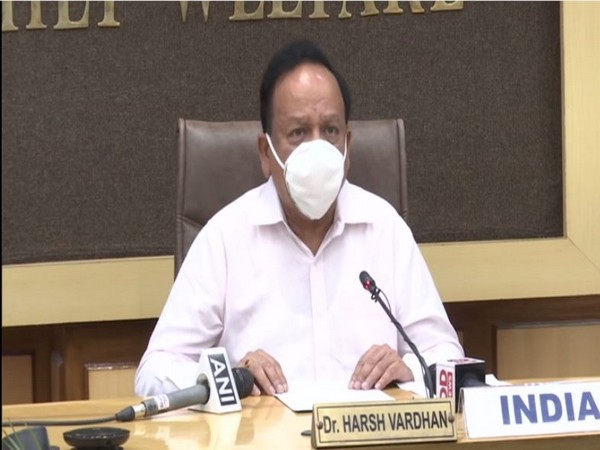 Union Health Minister Dr Harsh Vardhan during G20 Finance and Health Ministers Meeting. (Photo/ANI)