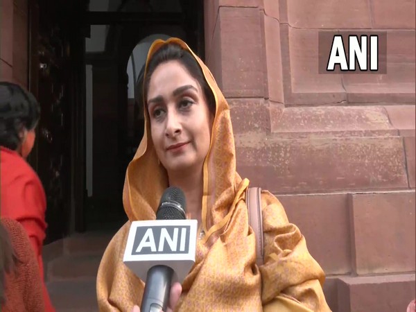 SAD leader Harsimrat Kaur Badal. (Photo/ANI)
