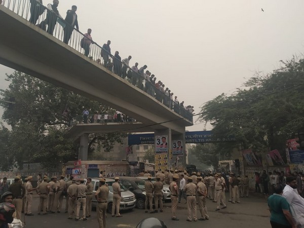 Visuals from the clashes between Delhi police and lawyers at Tis Hazari court complex in New Delhi on Saturday. (File photo)