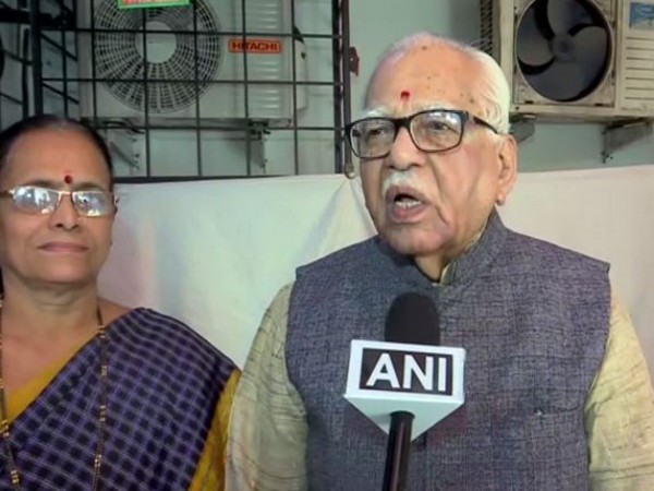 BJP leader Ram Naik talking to ANI in Mumbai on Sunday 