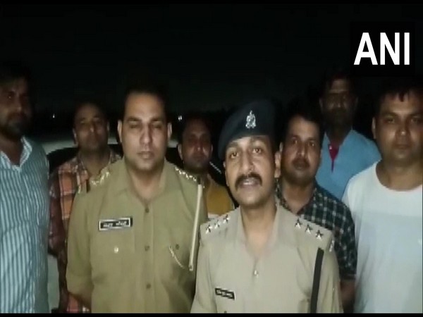 One injured during cross-firing with police in UP's Ghaziabad. (Photo/ANI)