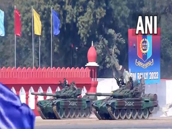 NCC cadets display their skills in army action (Photo/ANI)