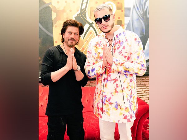 Shah Rukh Khan and DJ Snake (Image courtesy: Instagram)
