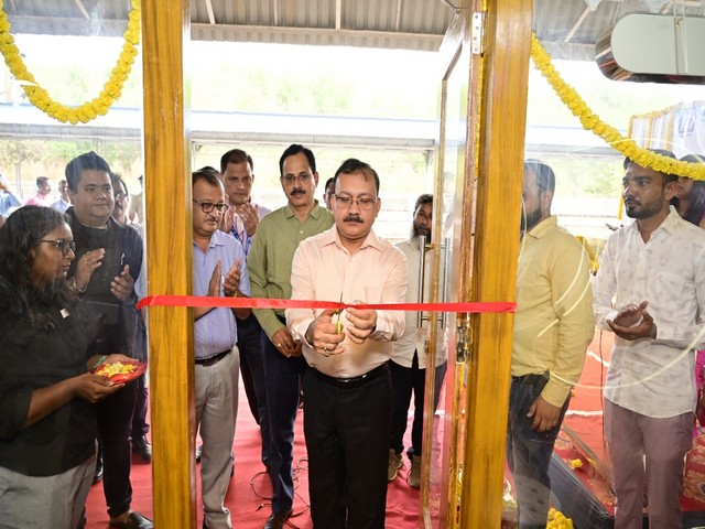 Recreation and Wellness facility at Thivim Railway Station was inaugurated by SK Jha, Director (O&C) (Photo/Twitter/Konkan Railway)