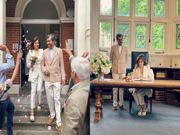 Kanika Kapoor and husband Gautam Hathiramani (image source: Instagram)