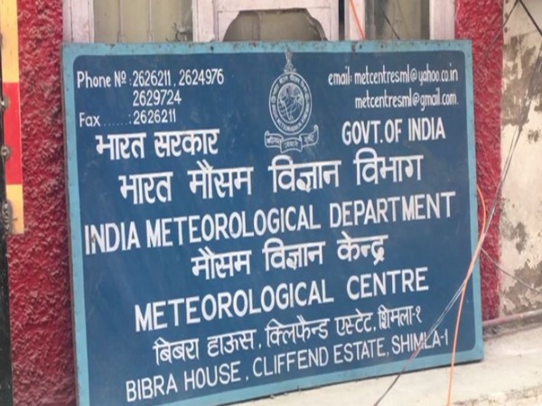 IMD office, Shimla. (ANI/photo)