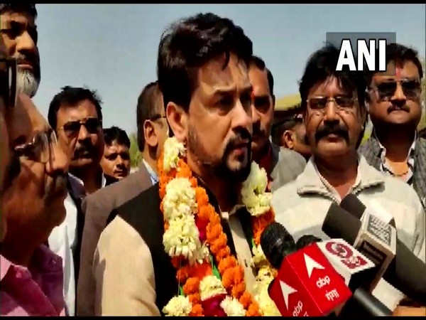 Union Minister Anurag Thakur (Photo:ANI)