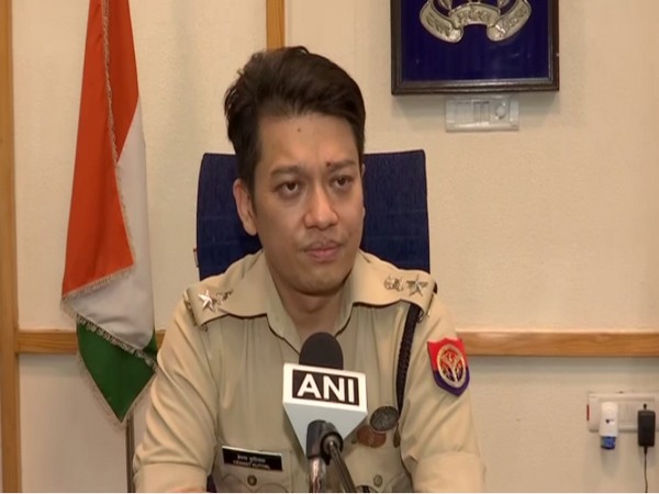 Moradabad Senior Superintendent of Police (SSP) Hemant Kutiyal (Photo/ANI)