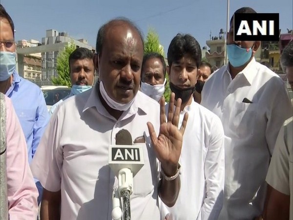 Former Karnataka chief minister HD Kumaraswamy. (Photo: ANI)