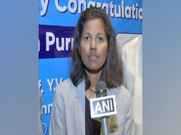 Telangana-based mountaineer Poorna Malavath (Photo/ANI)