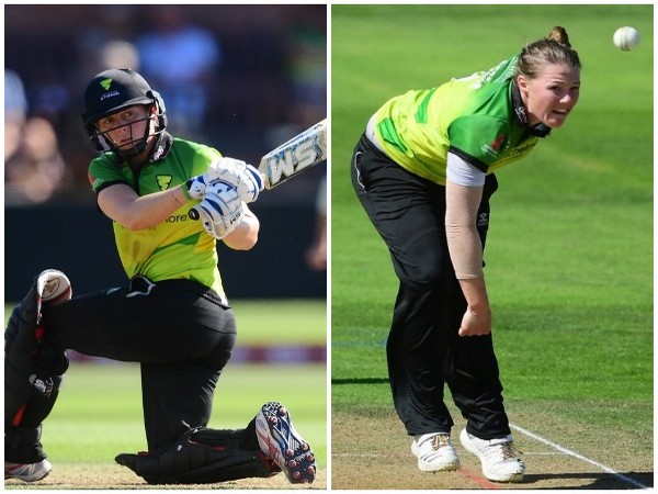 Heather Knight (L) and Anya Shrubsole (R) (Photo/Western Storm)