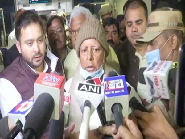 RJD National President Lalu Prasad Yadav (Photo:ANI)