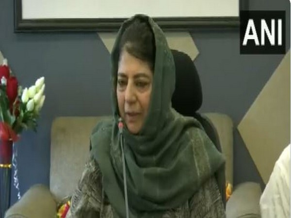 Peoples Democratic Party (PDP) president Mehbooba Mufti.