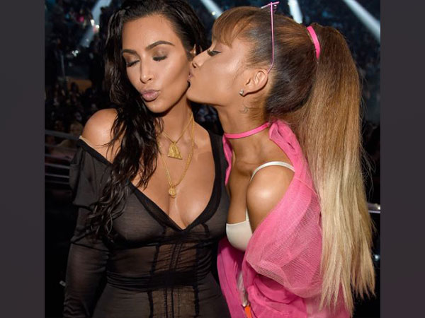 Kim Kardashian, Ariana Grande (Image source: Instagram)