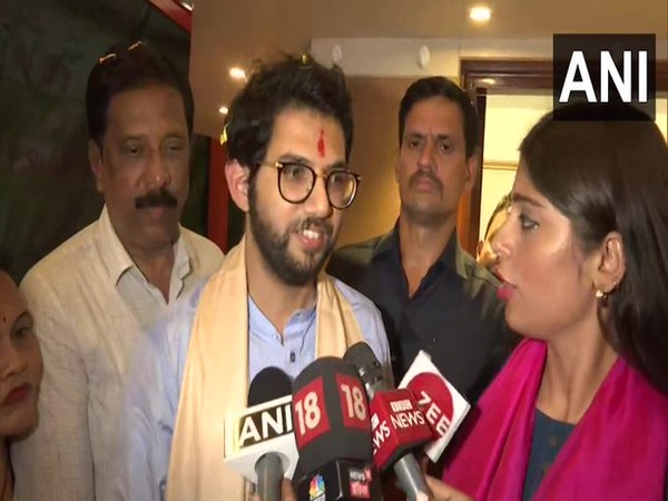 Maharashtra Minister and Shiv Sena leader Aaditya Thackeray (Photo/ANI)