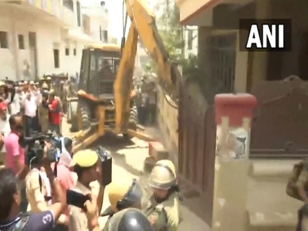 Visual from the demolition site (Photo/ANI)