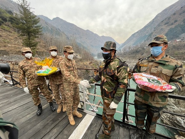 Indian Army extends gesture of friendship to Pakistan on New Year (ANI/Photo)