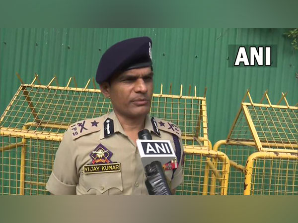 Inspector General of Police Kashmir Vijay Kumar.