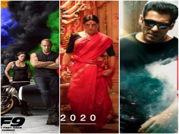 Posters of F9, Laxmmi Bomb and Radhe (L-R)