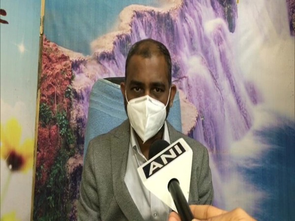 Indore COVID Nodal Officer Dr Amit Malakar in conversation with ANI. (Photo/ANI)