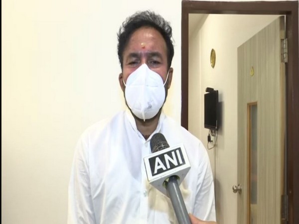 Union Minister of State for Home Affairs G Kishan Reddy (Photo/ANI)