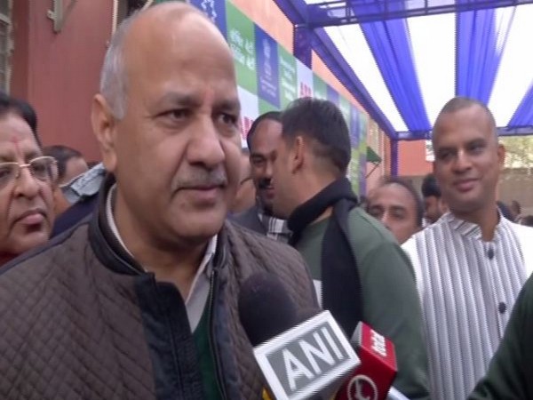 Delhi Deputy Chief Minister Manish Sisodia in New Delhi on Tuesday. Photo/ANI
