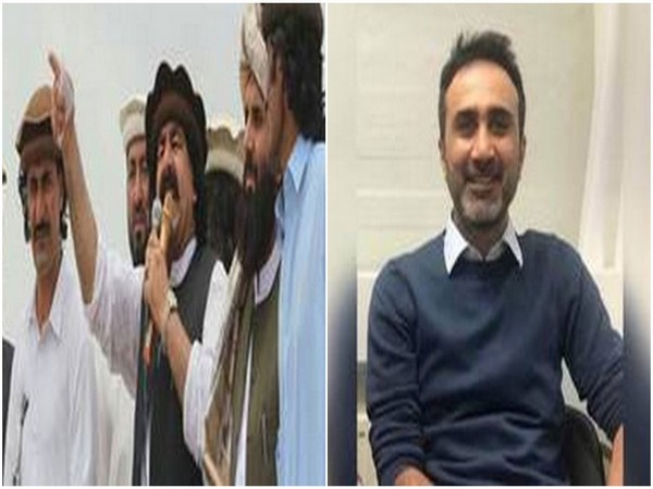 Arif Wazir, leader of Pashtun Tahafuz Movement and Sajid Baluch
