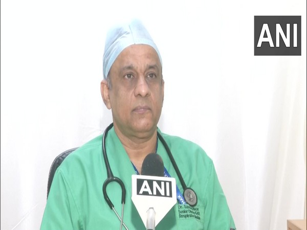 Dr Sandeep Nayar, HOD, Respiratory diseases BLK Hospital (Photo/ANI)