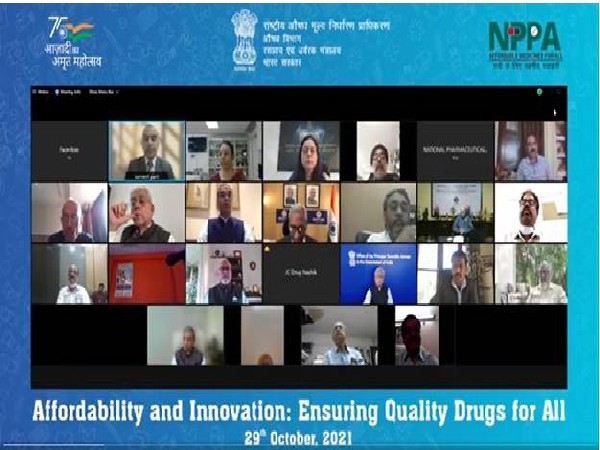 Visual of the webinar (Photo/ANI) 