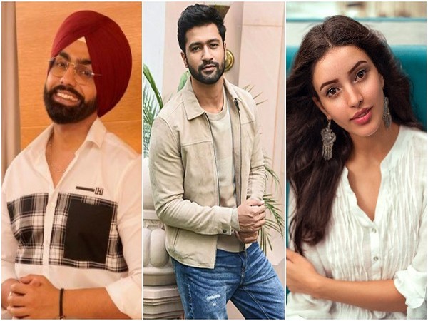 Ammy Virk, Vicky Kaushal, Tripti Dimri (Image source: Instagram)