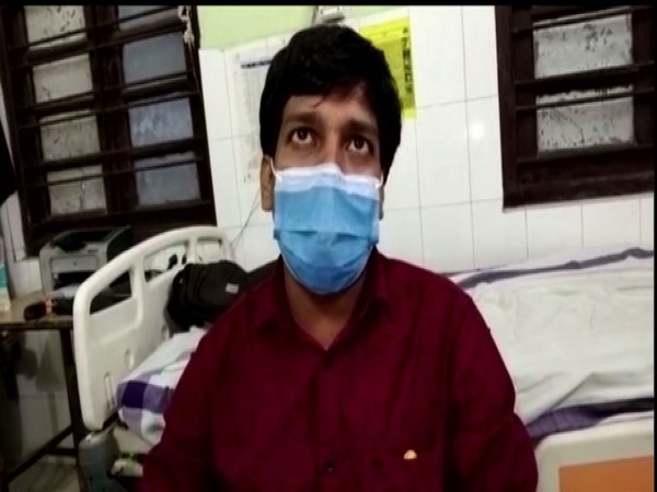 Dr Mahendra Singh, on duty doctor, Sadar Hospital, Bihar Sharif  (photo/ANI)
