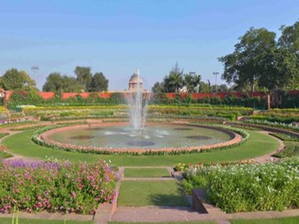 Mughal Gardens of Rashtrapati Bhavan which is set to open on February 5.