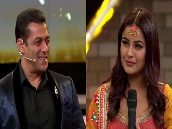 Shehnaaz Gill and Salman Khan (Image source: Twitter)