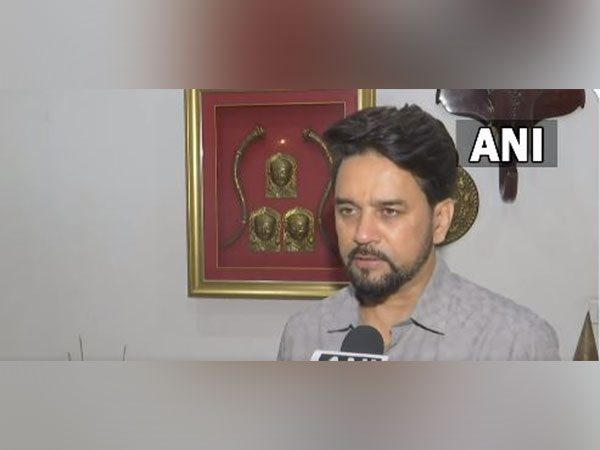 Union Minister of Youth Affairs and Sports, Anurag Thakur (Photo/ANI)