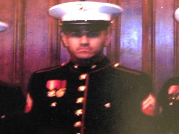 US Marine Veteran officer Mansoor T. Shams (Photo source: Twitter)