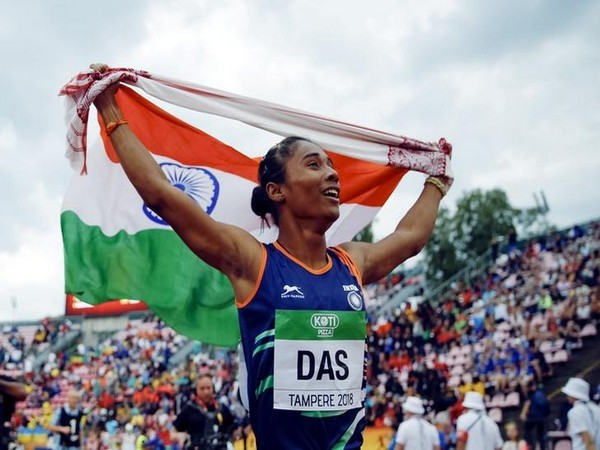 Indian sprinter Hima Das