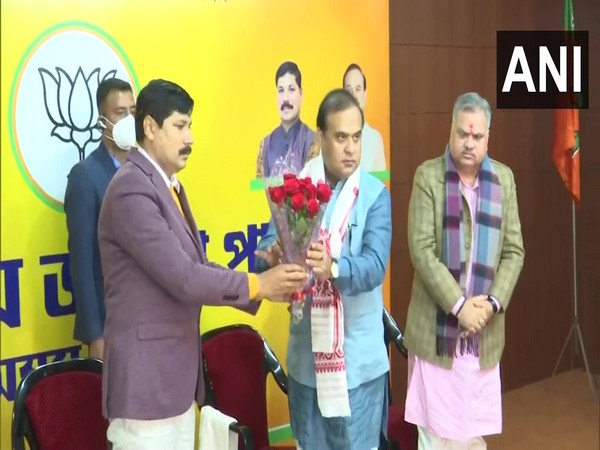 Assam Chief Minister Himanta Biswa Sarma in the meeting (Photo/ANI)